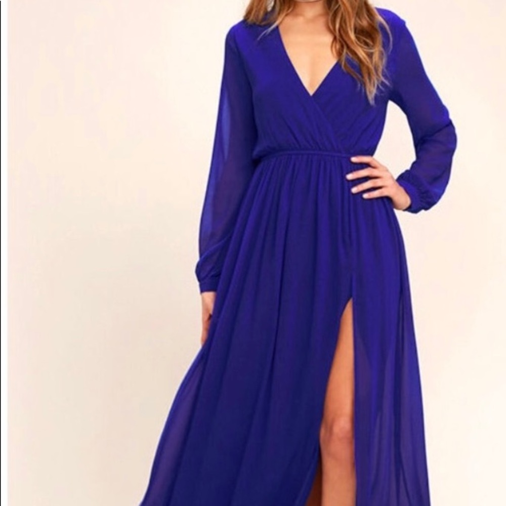 LULUS WATERLILLYS MAXI